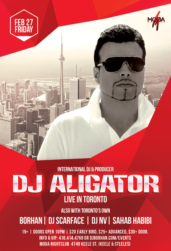 Bot afstemning foretrækkes DJ Aligator In Toronto