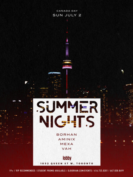 Summer nights toronto persian party
