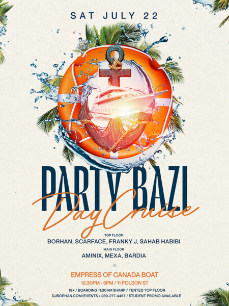 Party Bazi Persian boat cruise party