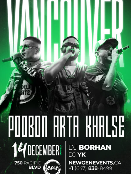 Poobon, Arta, Khalse concert